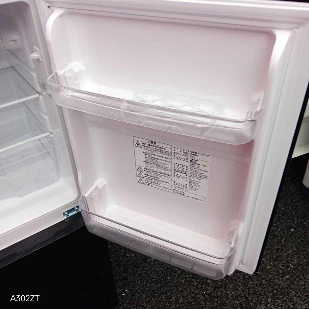 335 送料設置無料 ニトリ　2 ドア冷蔵庫　22年製 106L