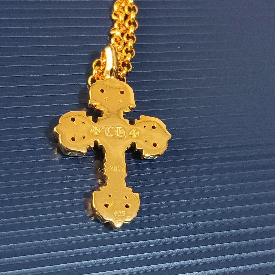 CHROME HEARTS フィリグリークロスチャーム 22k