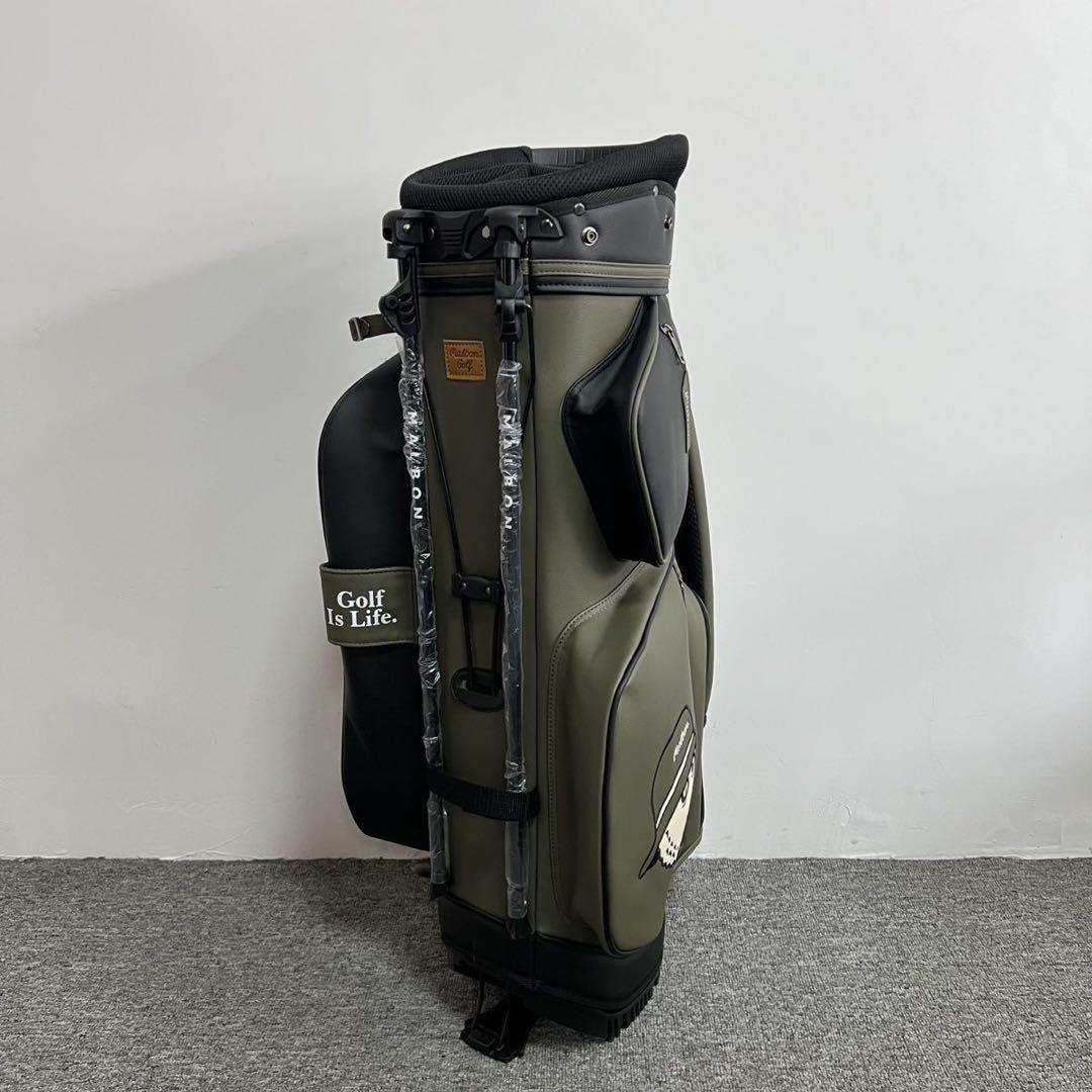 25マルボンゴルフ キャディバッグ malbon golf バック人気