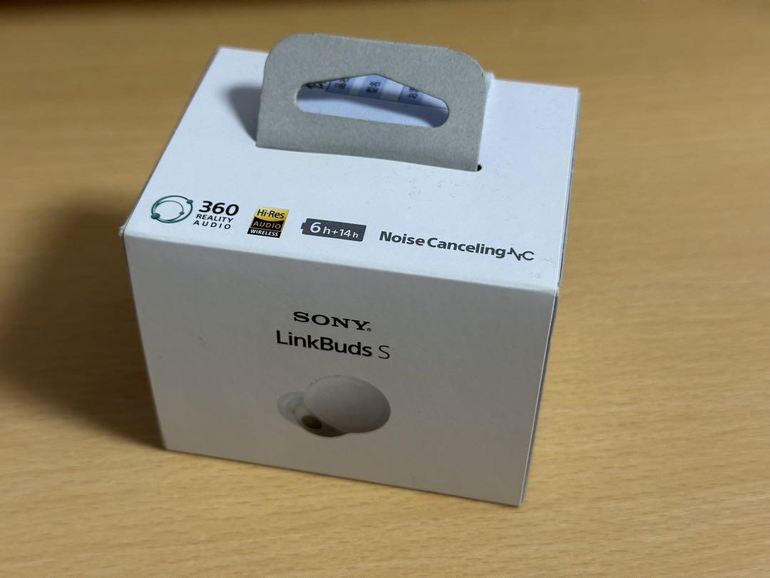 ソニー【新品未使用】SONY LinkBuds S WF-LS900N/WC