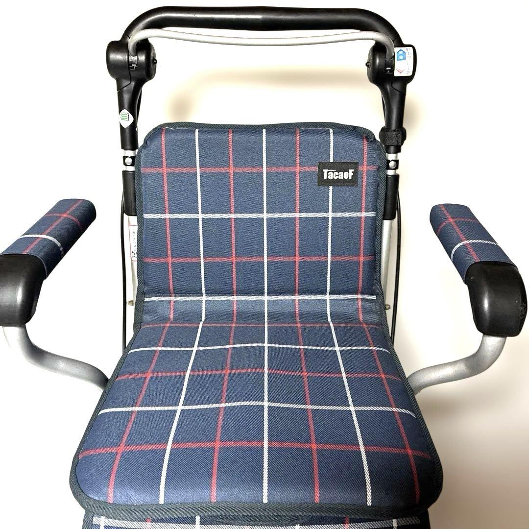 シルバーカー　Tacaof テイコブ ST07 折りたたみ式　座れる 手押し