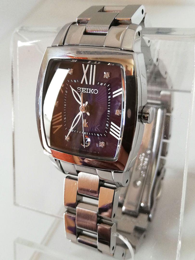 【美品、希少】SEIKO LUKIA(ルキア)　6Pダイヤ　7N82-0EW0