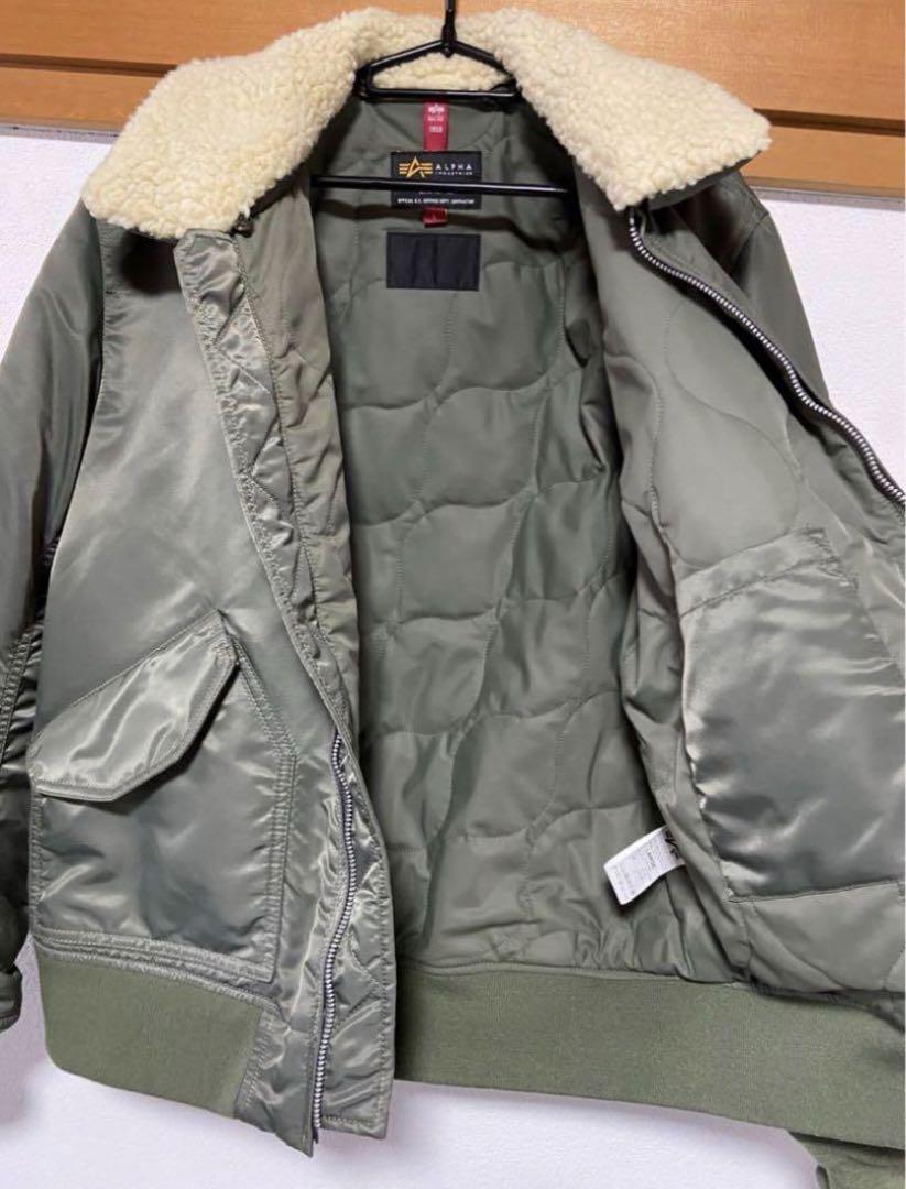 美品⭐︎ALPHA フライトジャケット　2WAY Lサイズ