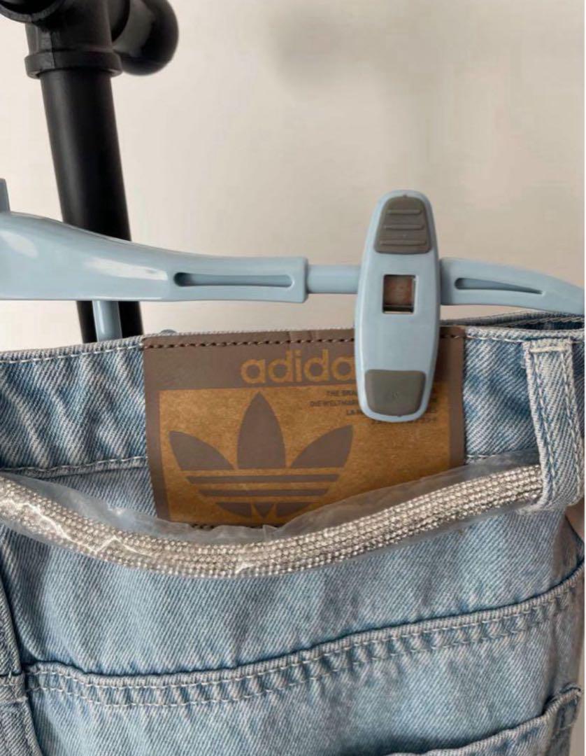 Adidas ADILLENUM 25サイズ デニムパンツ ブルー JY4515 - メルカリ