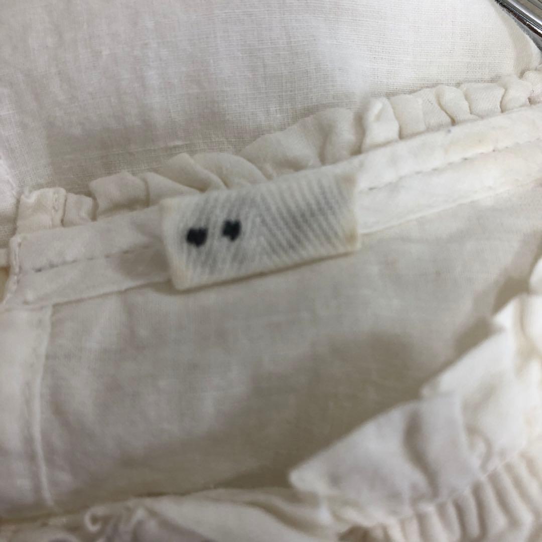 45R カディコサージュブラウス 2 ホワイト