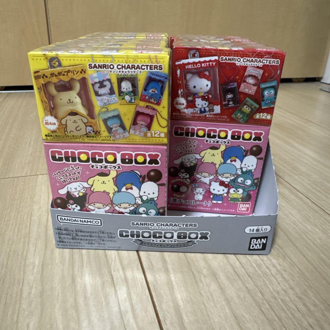 サンリオ　チョコボックス　12種セット サンリオキャラクターズ チョコボックス ボックスフィギュア