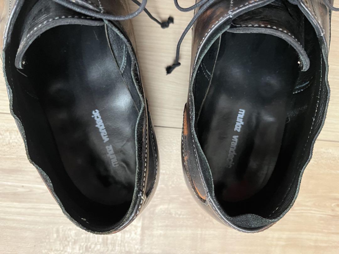 靴 munoz vrandecic derby shoes
