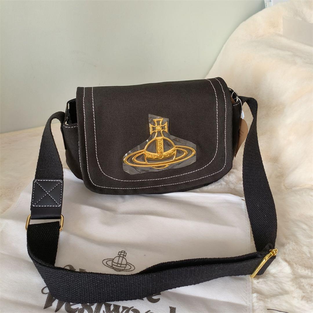 Vivienne Westwood メッセンジャーバッグ 正規品 Vivienne Westwood ブラック メッセンジャーバッグ - メルカリ