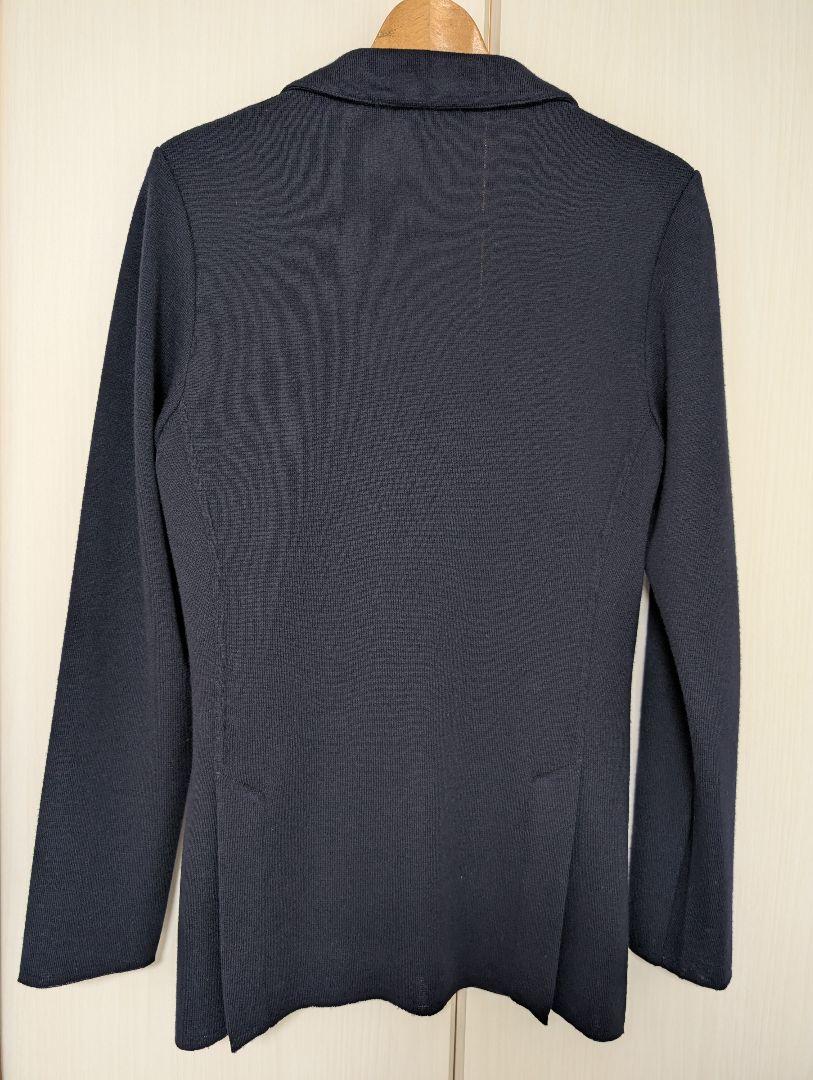 LARDINI ラルディーニ ピークドラペル ニットジャケット