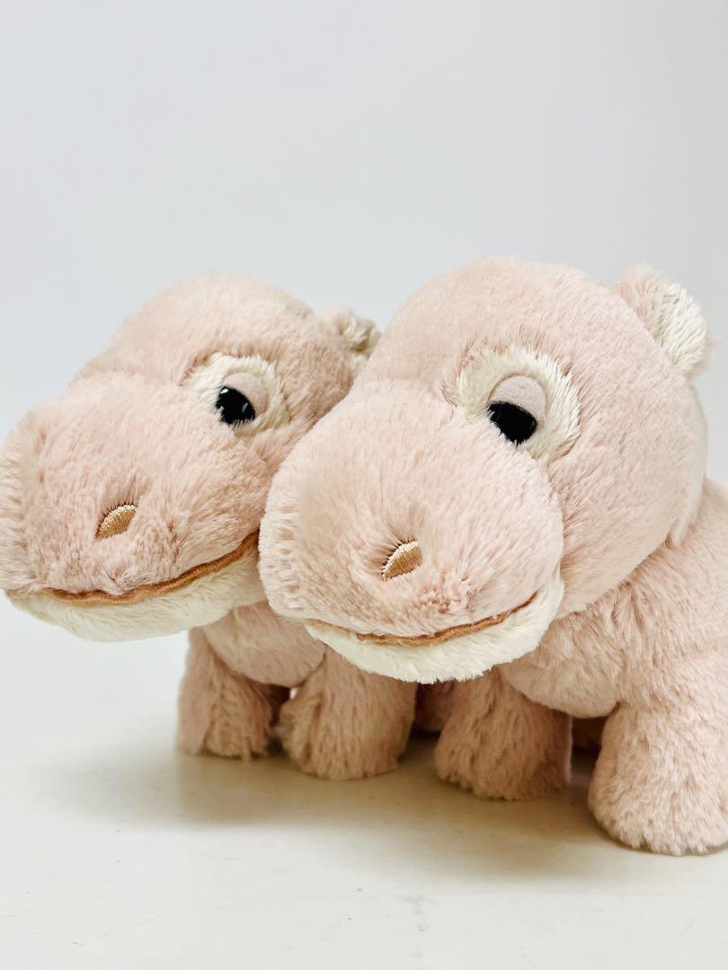 【希少】サンレモン  ぬいぐるみ カバ フラッフィー ピンク  廃盤品