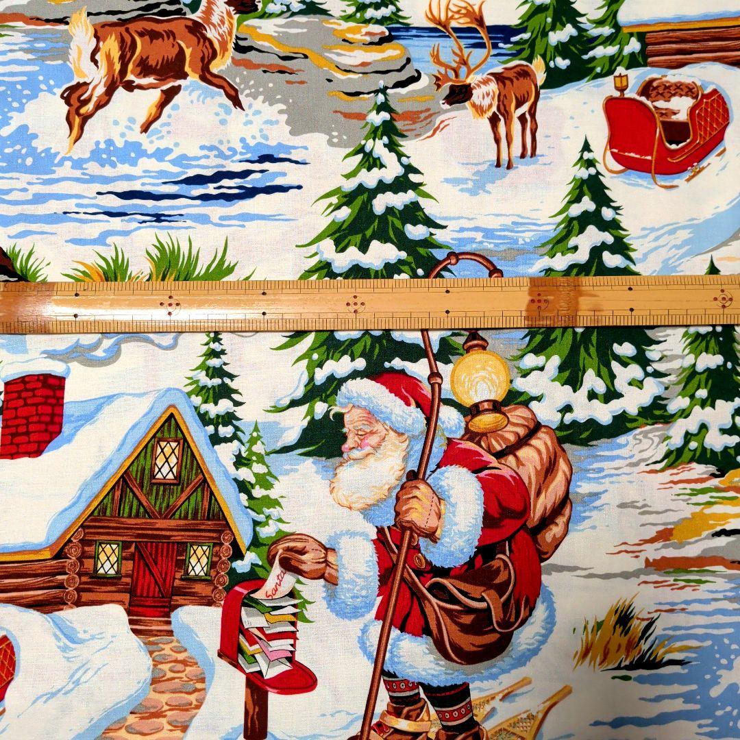 santa‘s lodge柄 118cm ALEXANDER HENRY santa‘s lodge柄 118cm ALEXANDER HENRY