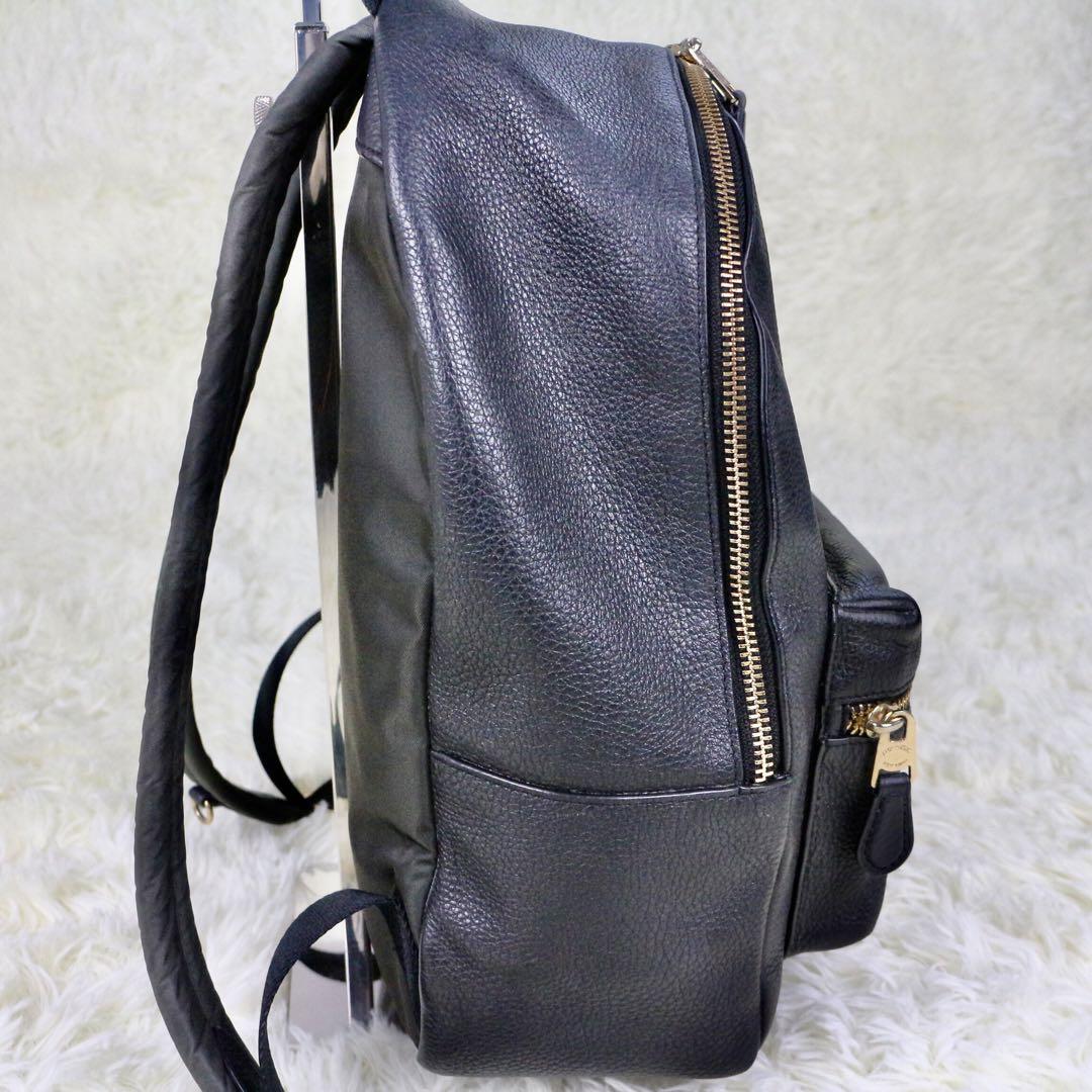 大人気✨ COACH コーチ リュック チャーリー ブラック 黒 シボ革