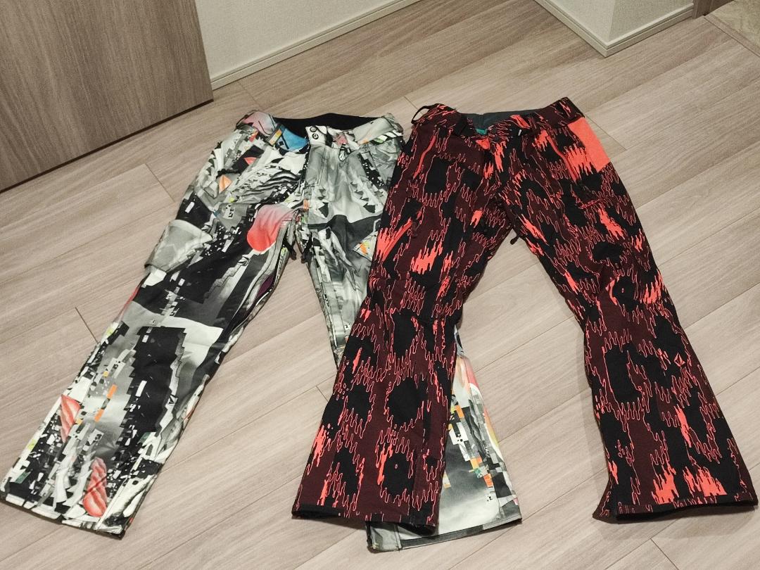 VOLCOM ボルコム スノーボード パンツ ウェア Sサイズ 2点 セット