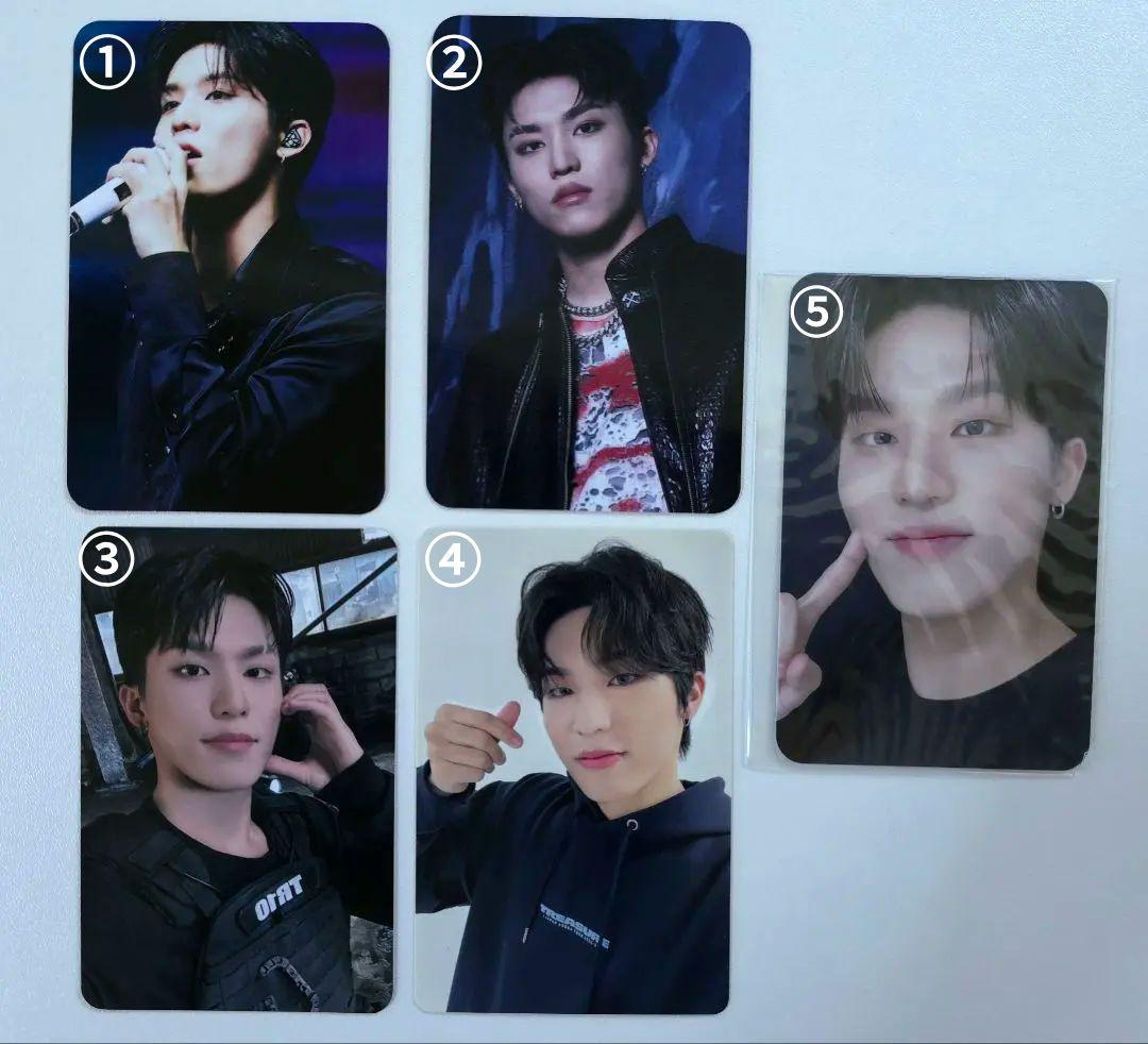 YG TREASURE ジョンウ PARK JEONG WOO まとめ売りセット TREASURE トレーディングカードセットジョンウ PARK JEONGWOO