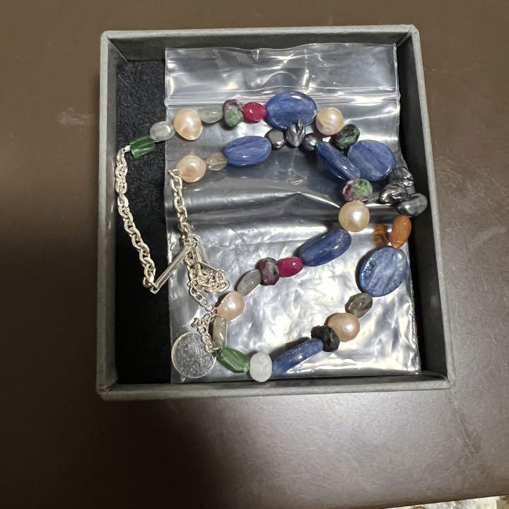 即完品】JieDa 21AW mixstone necklace｜アクセサリー