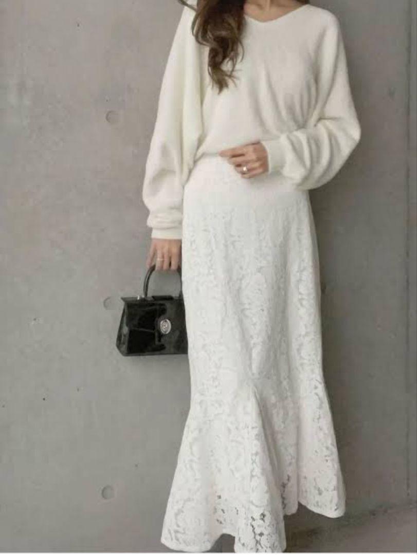 ELENORE TOKYO♥ニットドッキングワンピース