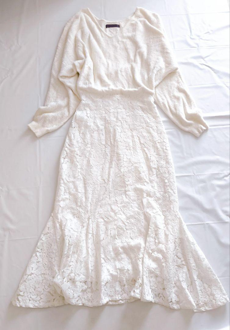 ELENORE TOKYO♥ニットドッキングワンピース