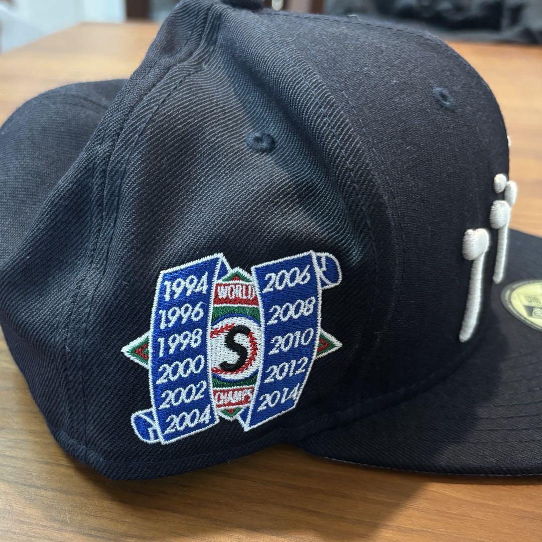supreme New Era 59FIFTY キャップ 7 1/2 黒