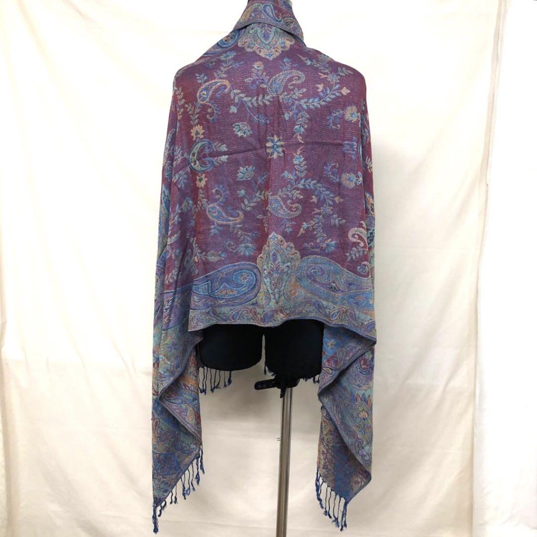 PASHMINA|パシュミナ|大判ストール|ペイズリー柄