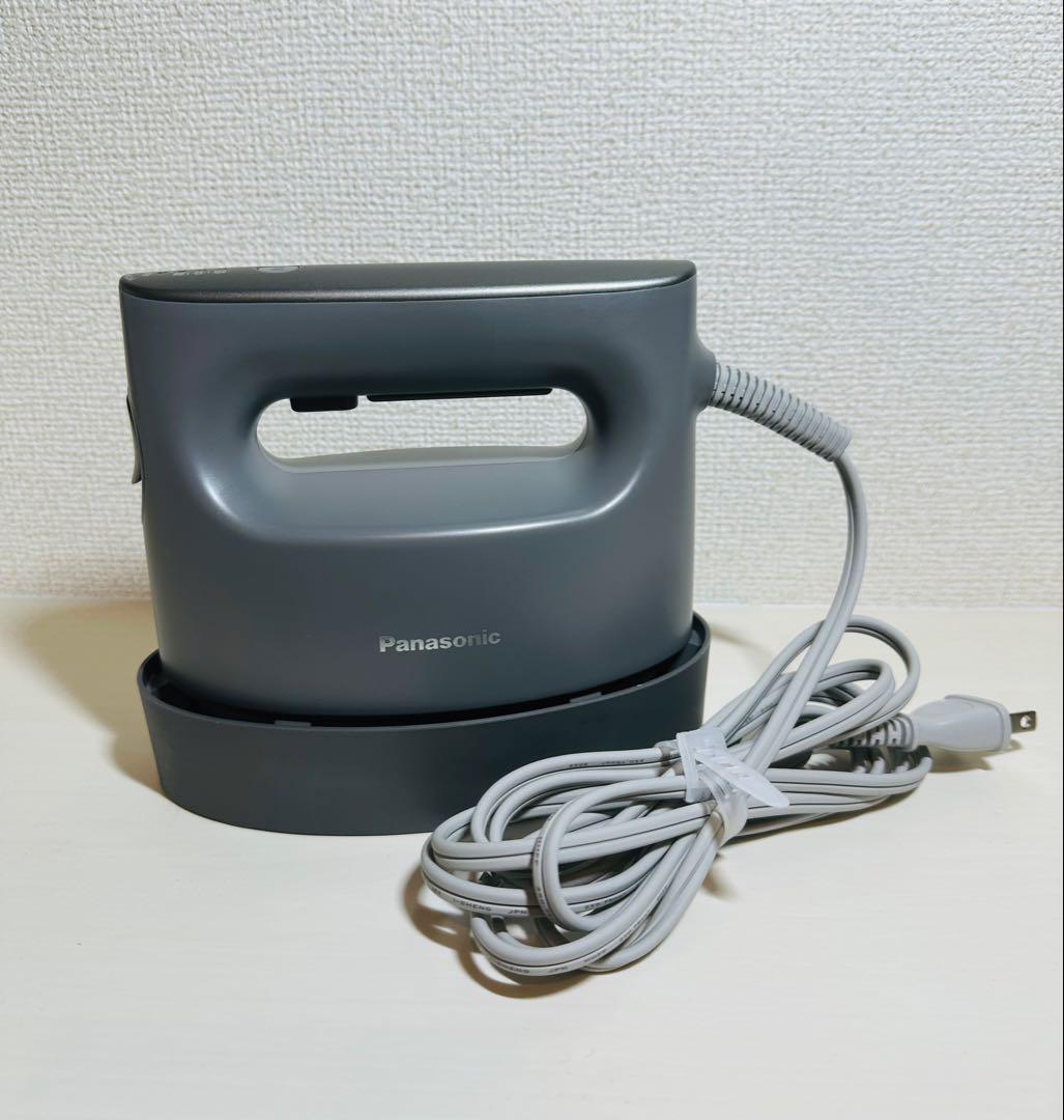 【中古/美品】パナソニック 衣類スチーマー NI-FS780 グレー アイロン