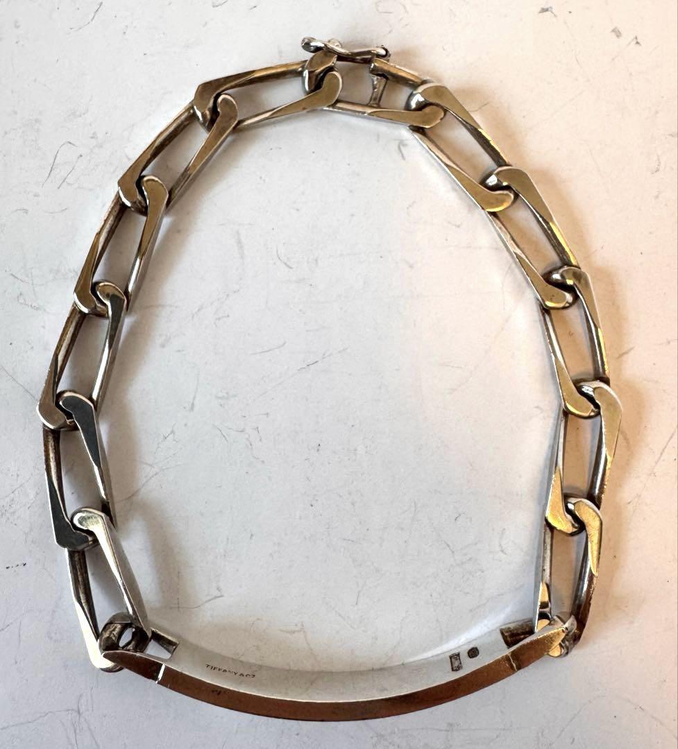 Tiffanyティファニー IDブレス ブレスレットSV