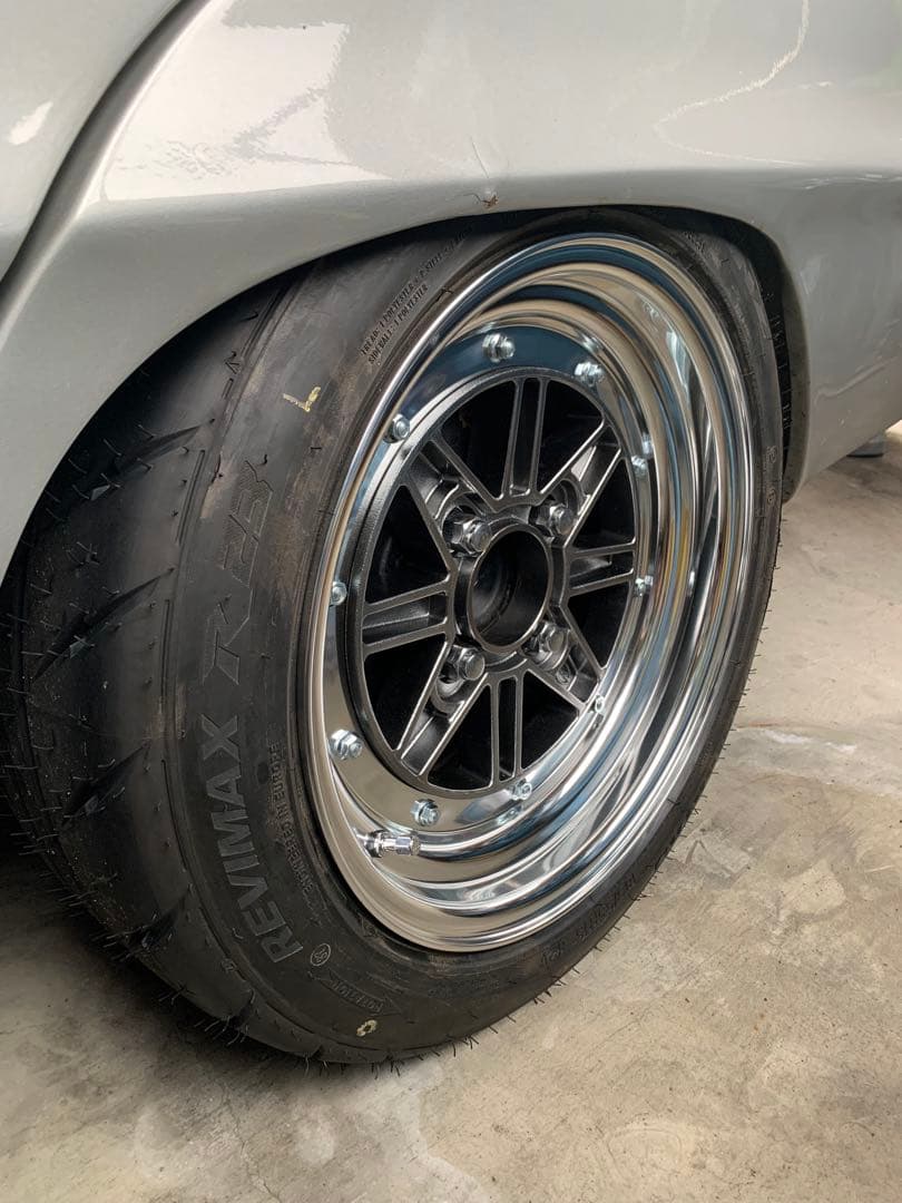 希少！SSR SPEED STAR MK-3 15インチホイールセットシバタイヤ