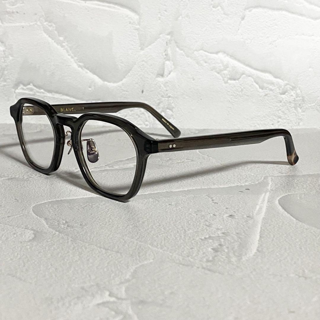 【極美品】 BLANC BM010 CLR D GRY 付属品フルセット 度なし
