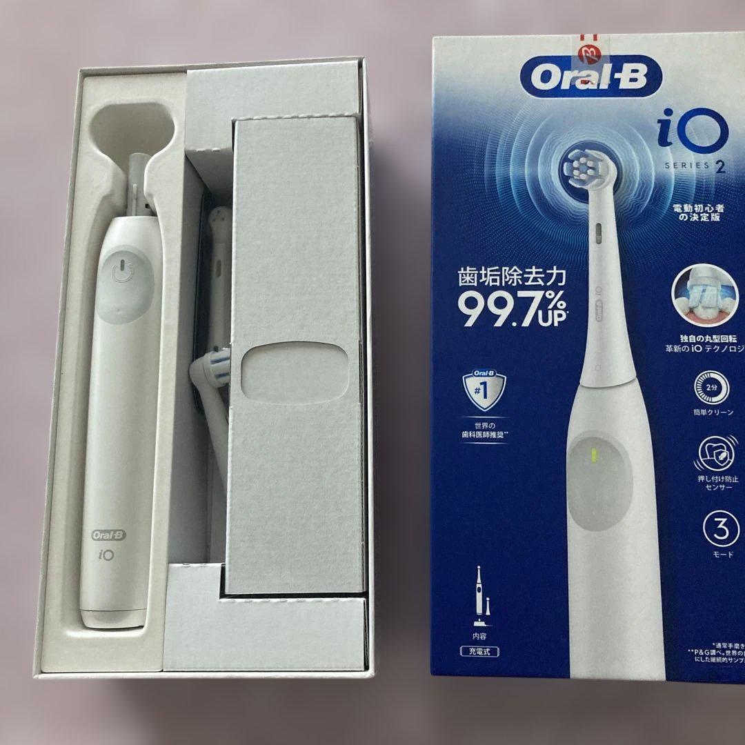 【未開封】Oral-B iO 2s 電動歯ブラシ本体 Amazon.co.jp: ブラウン 電動歯ブラシ オーラルB iO2S (電動