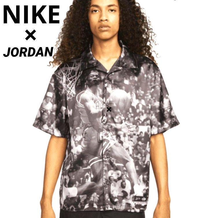 新品未使用☆NIKE ジョーダン アママニエール サテン ボタンアップ 22SS