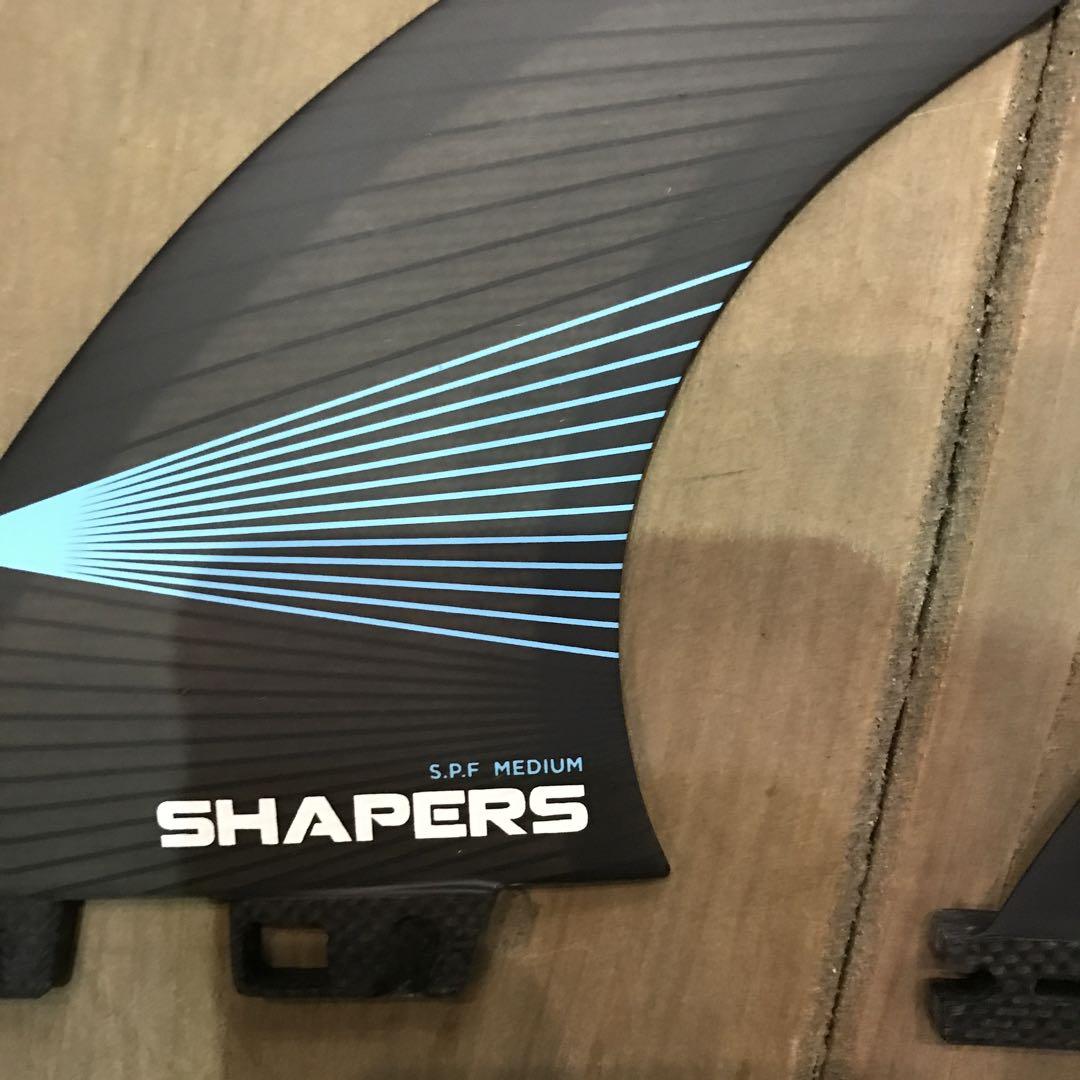 グランドセール Medium THRUSTER Surfboard SHAPERS 中型フィン S.P.F Thruster サーフィン・ボディボード