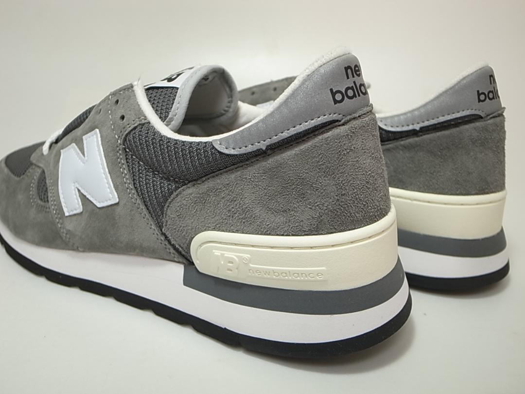 USA製M990GRY新品29.5cmオリジナル復刻990v1初代グレーGRAY - www