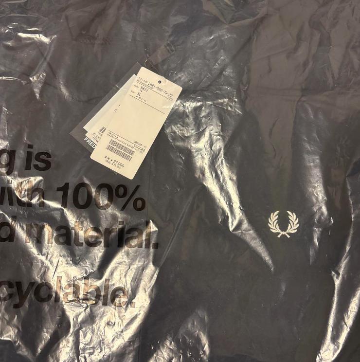 【美品】FRED PERRY x BEAMS / 別注 ドライバーズニ ット M