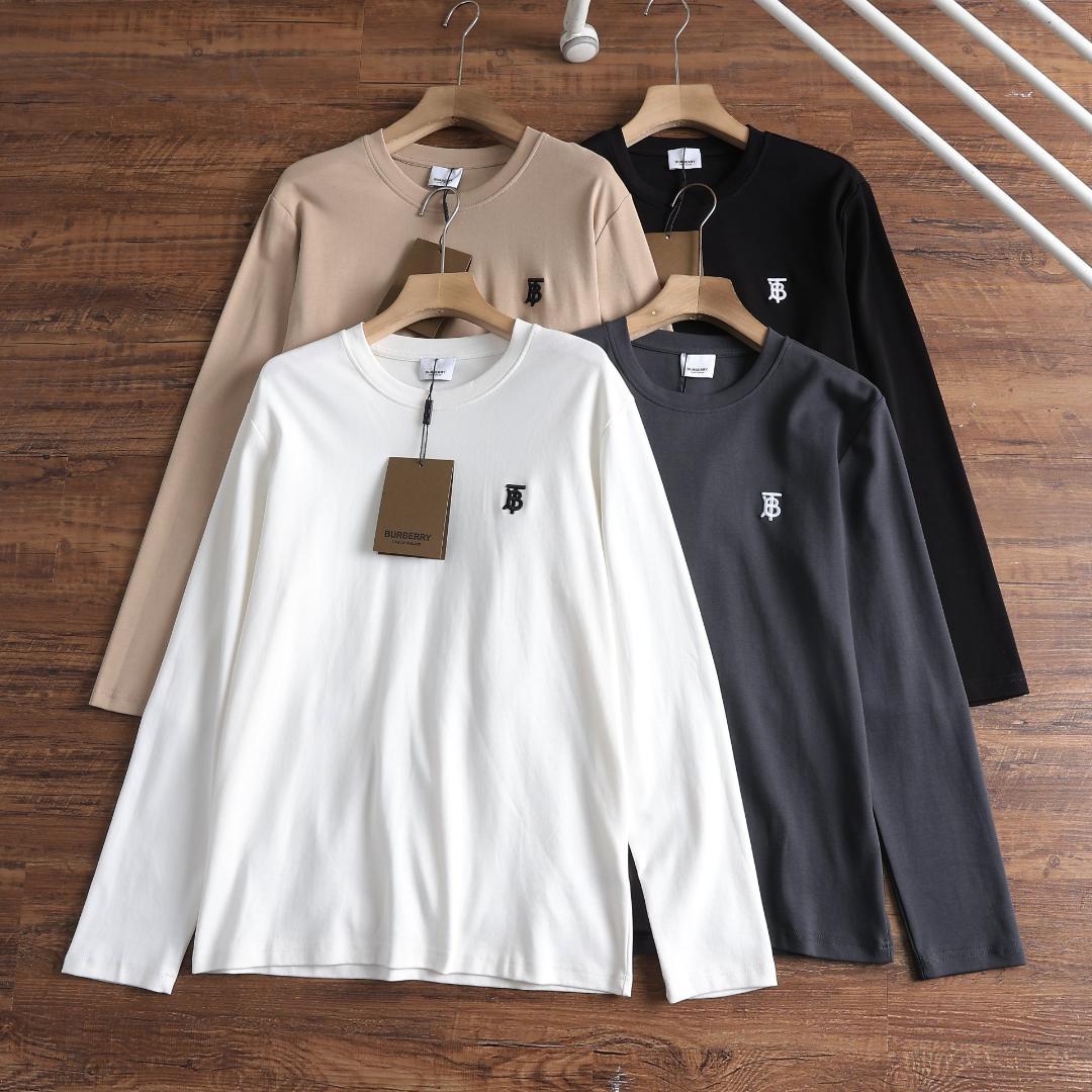新品 BÚRBÈRRY 長袖TシャツロンT 長袖シャツブラック 一枚M