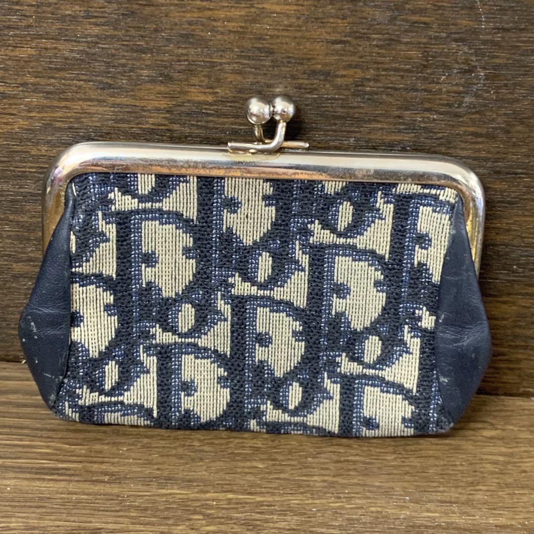 Christian Dior クリスチャンディオール トロッター コインケース ☆ Dior クリスチャンディオール トロッター柄 コインケース