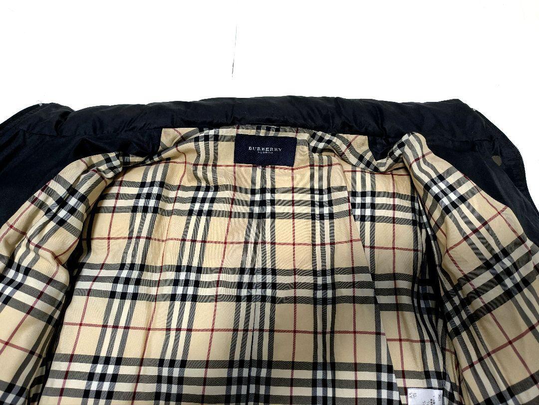 美品✨️バーバリー　ダウンコート　キルティング　ノバチェック　大きい　15号