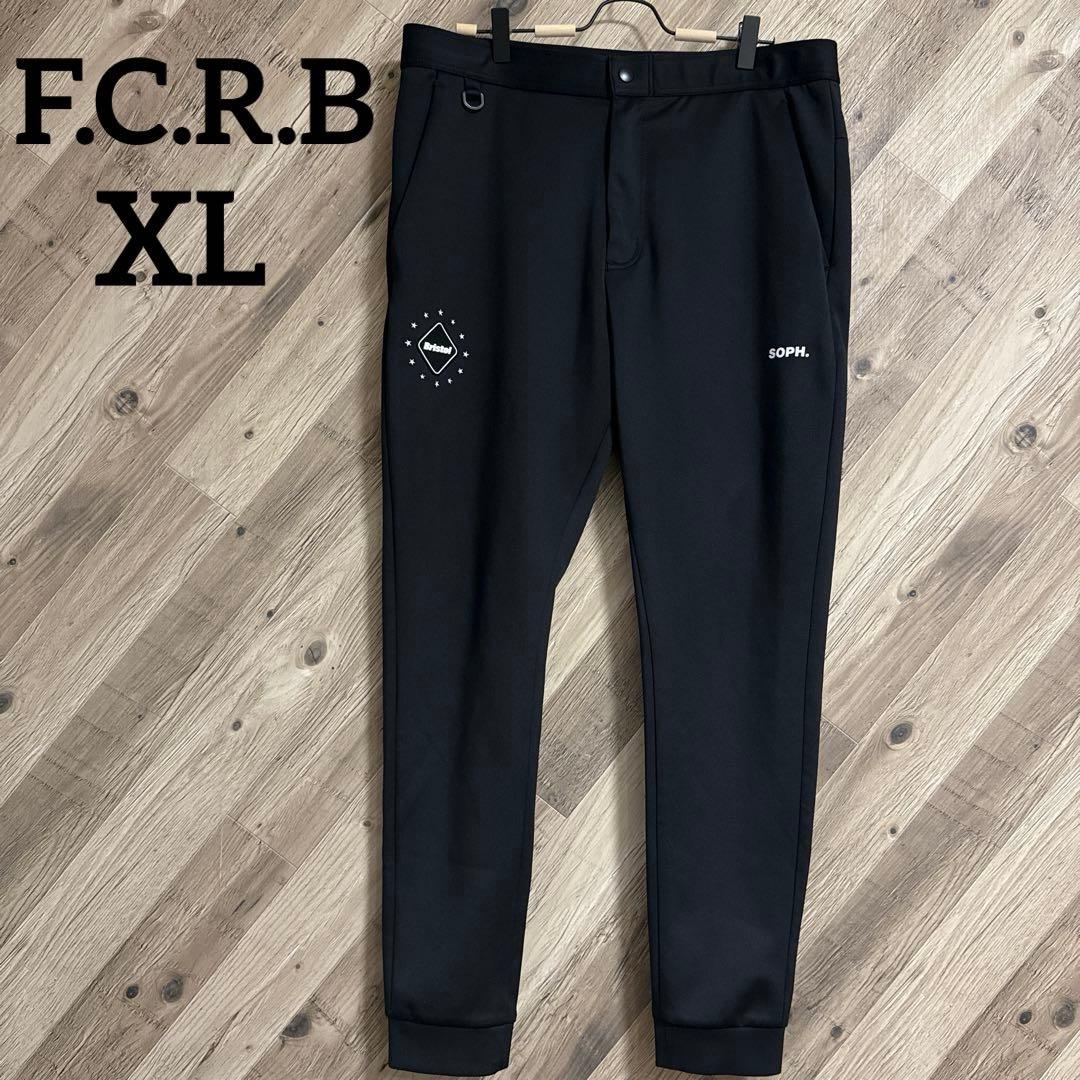 【ＸＬ】F.C.R.B PDK RIBBED PANTS ブラック