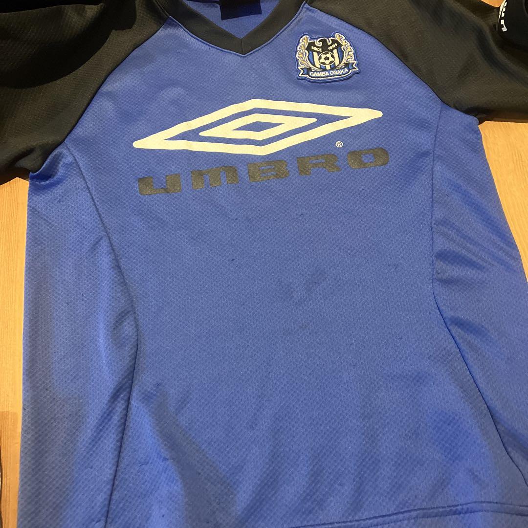 umbro ガンバ大阪 2016 セカンダリー半袖シャツ CVブルー