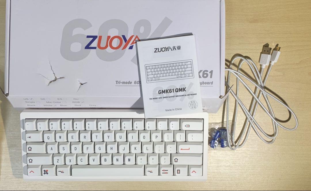 zuoya 60% gmk61 キーボード