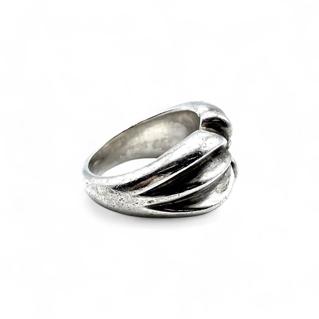 【保証書付】 Vintage Silver アンニュイ】 925 銀製 22号 リング 刻印 アクセサリー