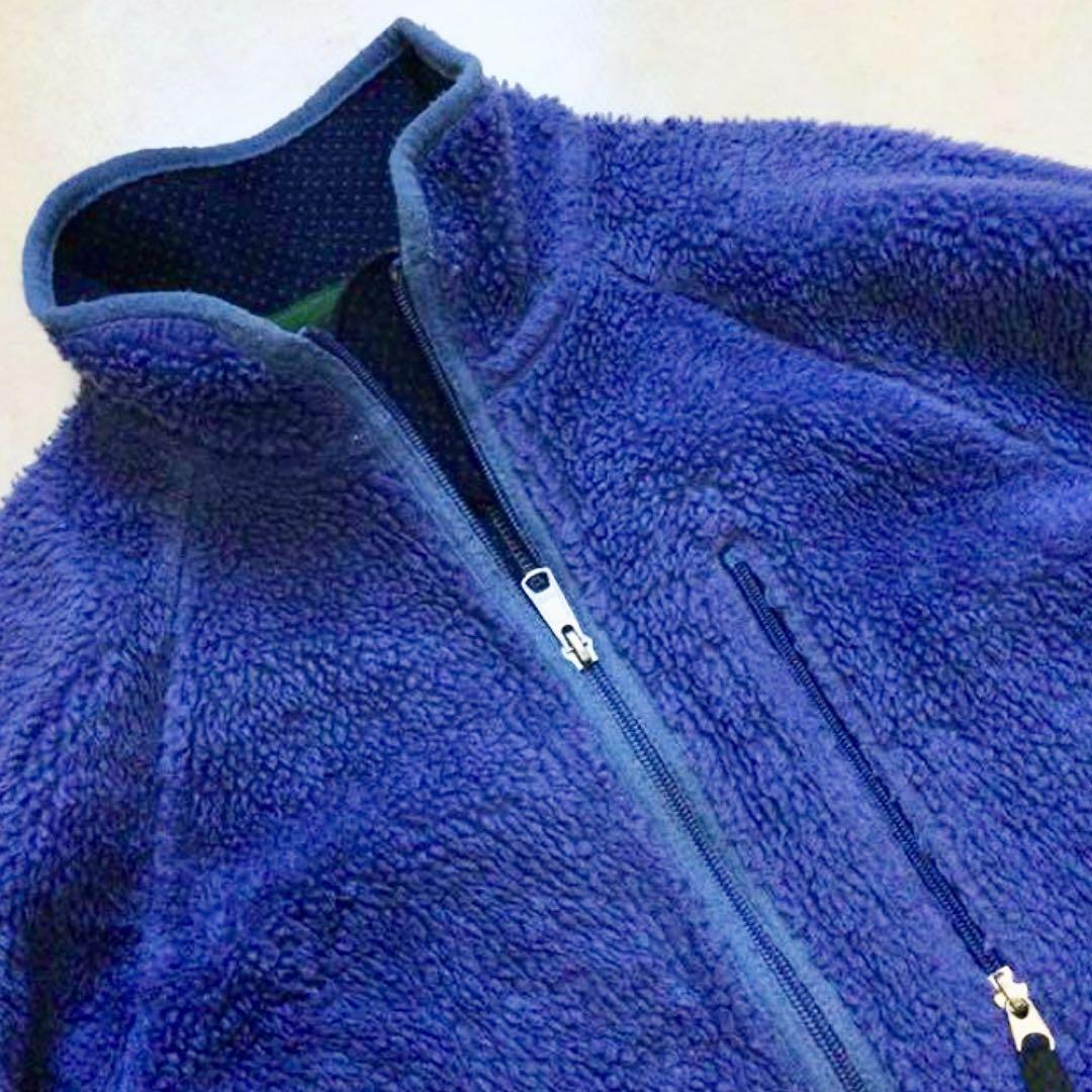 90s USA製 Patagonia レトロカーディガン フリース ジャケット
