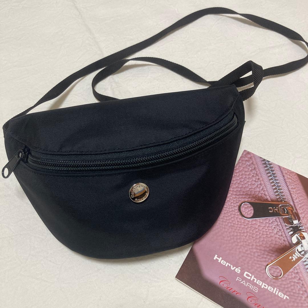 エルベシャプリエ　herve chaplier 2851N ショルダーバッグ　黒