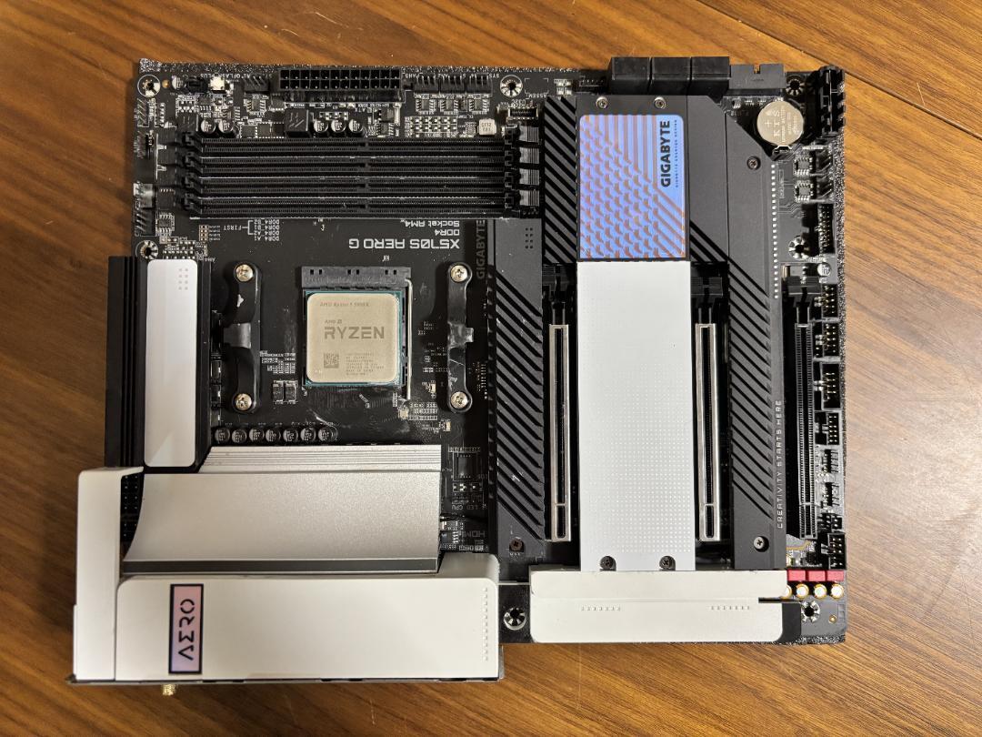 グラフィックボード・グラボ・ビデオカード X570S AERO G + Ryzen9 5900X
