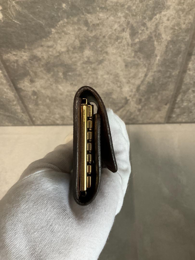 【美品】ヴィトン　LOUIS VUITTON　ダミエ　キーケース　６連2