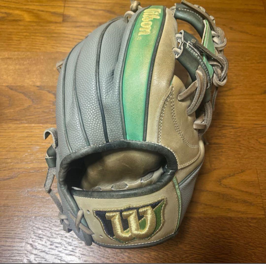 Wilson 軟式 87 内野 グローブ バンダイスポーツ 外崎 - メルカリ Wilson 軟式 87 内野 グローブ バンダイスポーツ 外崎 - メルカリ