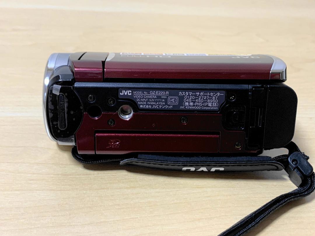 美品 JVC ビデオカメラ EVERIO GZ-E220