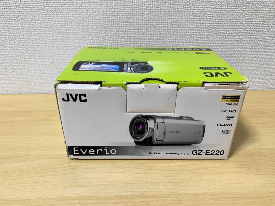 美品 JVC ビデオカメラ EVERIO GZ-E220