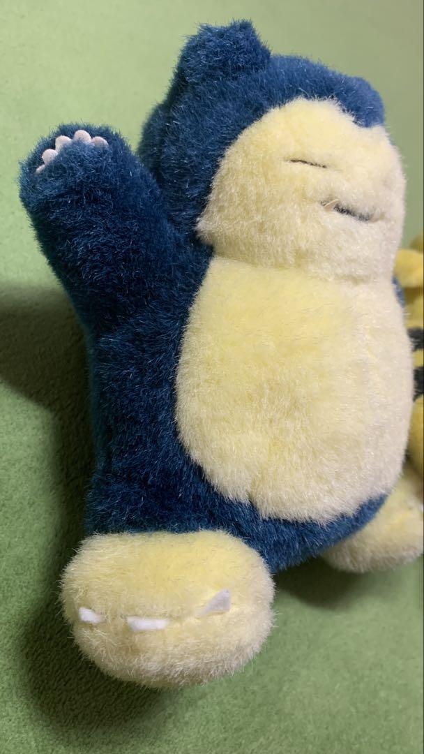 旧TOMY 初期ポケモンぬいぐるみ　カビゴン　ヒトカゲ　エレキッド 旧TOMY 初期ポケモンぬいぐるみ カビゴン ヒトカゲ エレキッド