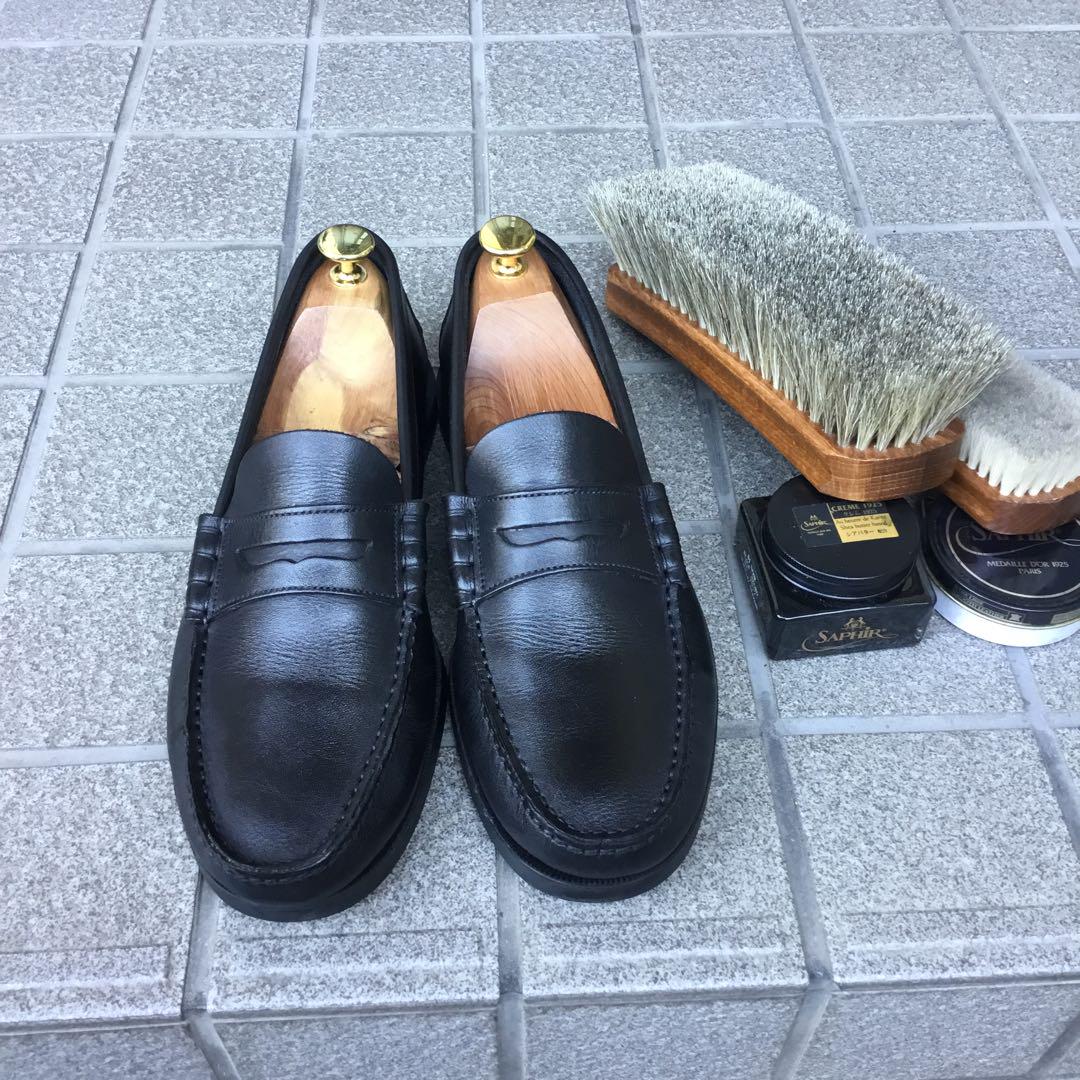 パラブーツ PARABOOT コインローファー メンズ CORAUX コロー