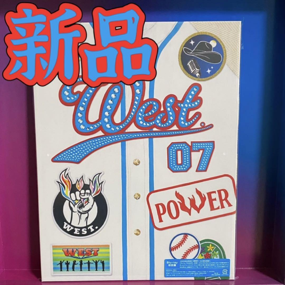 WEST．LIVE TOUR 2023 POWER（初回盤） Blu-ray新品 ジャニーズWEST/WEST. LIVE TOUR 2023 POWER 【初回盤】 Blu-