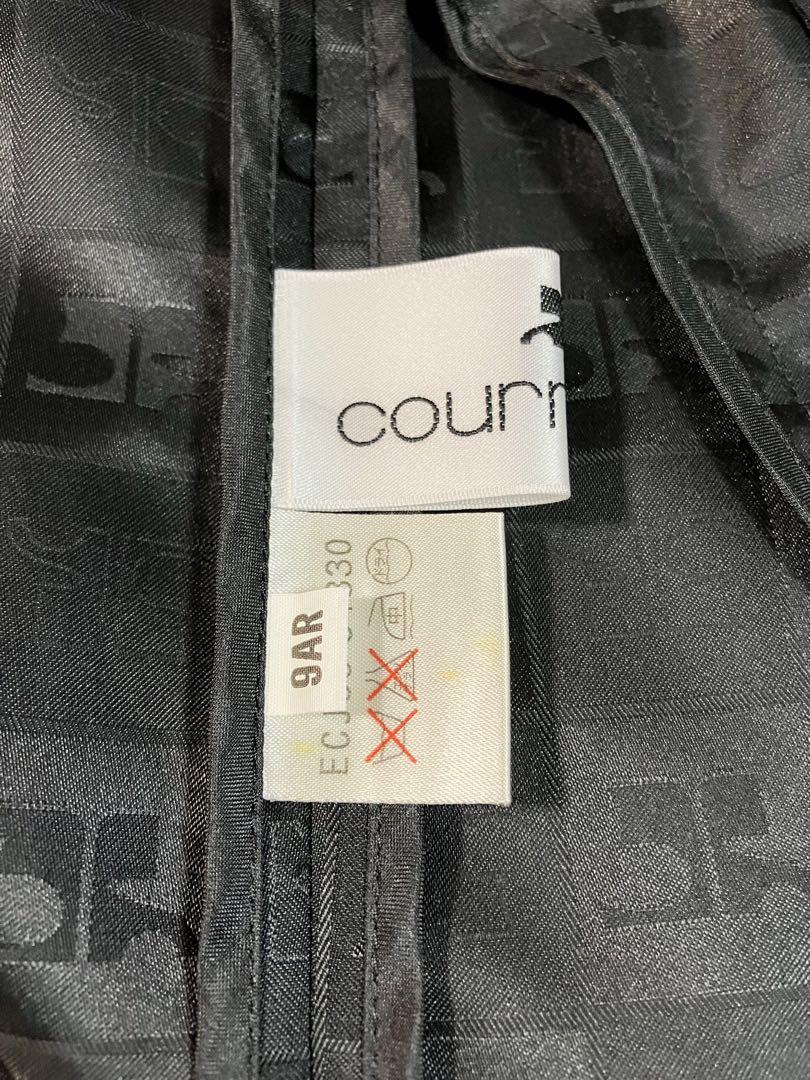 美品　レア　Courreges クレージュ　ロゴ アウター　コート　M